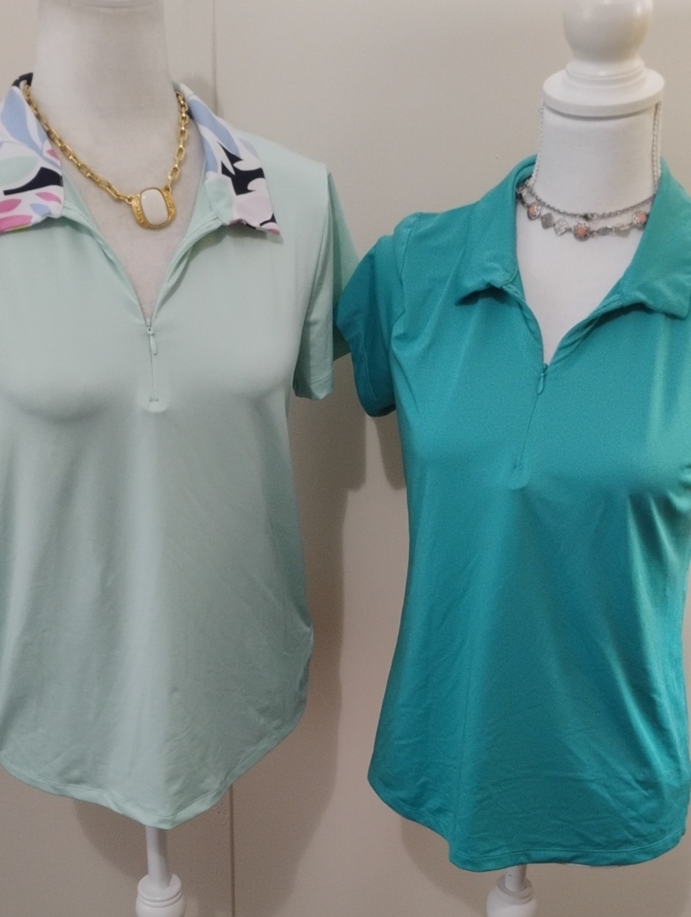 Tommy Bahama  Short-Sleeve Zip Polos